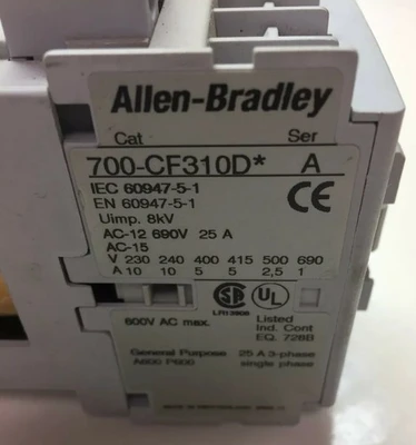 USED Allen Bradley 700-CF310D