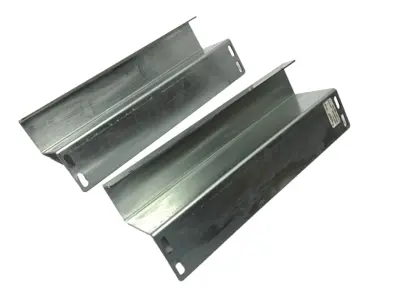 USED MALLARD GRAVITY FLOW RAIL BRACKET LOT OF 2
