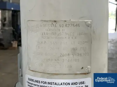100 CFM Pneumatic Products Desiccant Air Dryer, Model HA100
