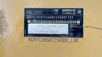 Used 2014 Caterpillar CS66B Single Drum Rollers Maryland US | Zadoon Equipment #1480826
