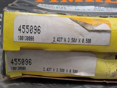 Lot of 2 Timken 455096 Nitrile Oil Seals 2.437 x 3.500 x 0.500 New NIB
