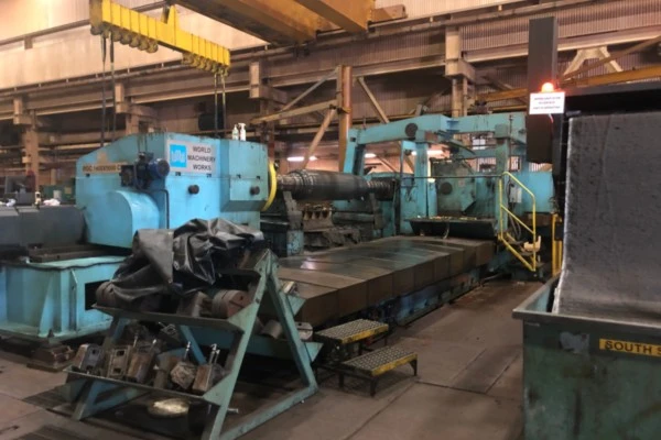 Used 2015 WORLD MACHINERY WORKS RGC 1400 X 5000 Roll Grinders New Jersey US | National Machinery Exchange #1498739