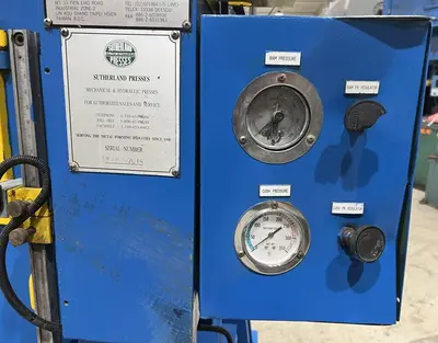 USED 2001 DEES DEES HP-200 PRESS