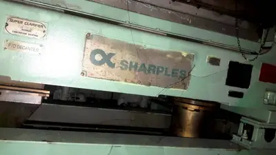 Sharples P3400 decanter centrifuge, 316SS.