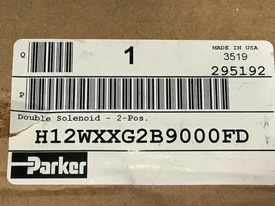 New | in-Stock PARKER H12WXXG2B9000FD Pumps Ohio US | HGR 24 #1311157