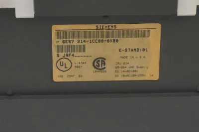 SIEMENS 6ES7 214-1CC00-0XB0 CPU 214