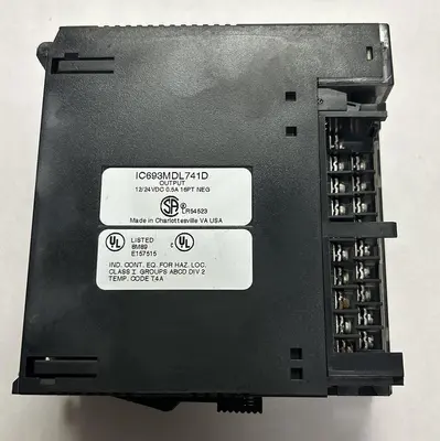 Used GE FANUC IC693MDL741D PLC Input & Output | Surplus Asset Holdings #1219259