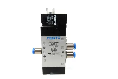 NEW FESTO CPE10-M1BH-5L-QS-4 SOLENOID VALVE 196882 CPE10M1BH5LQS4