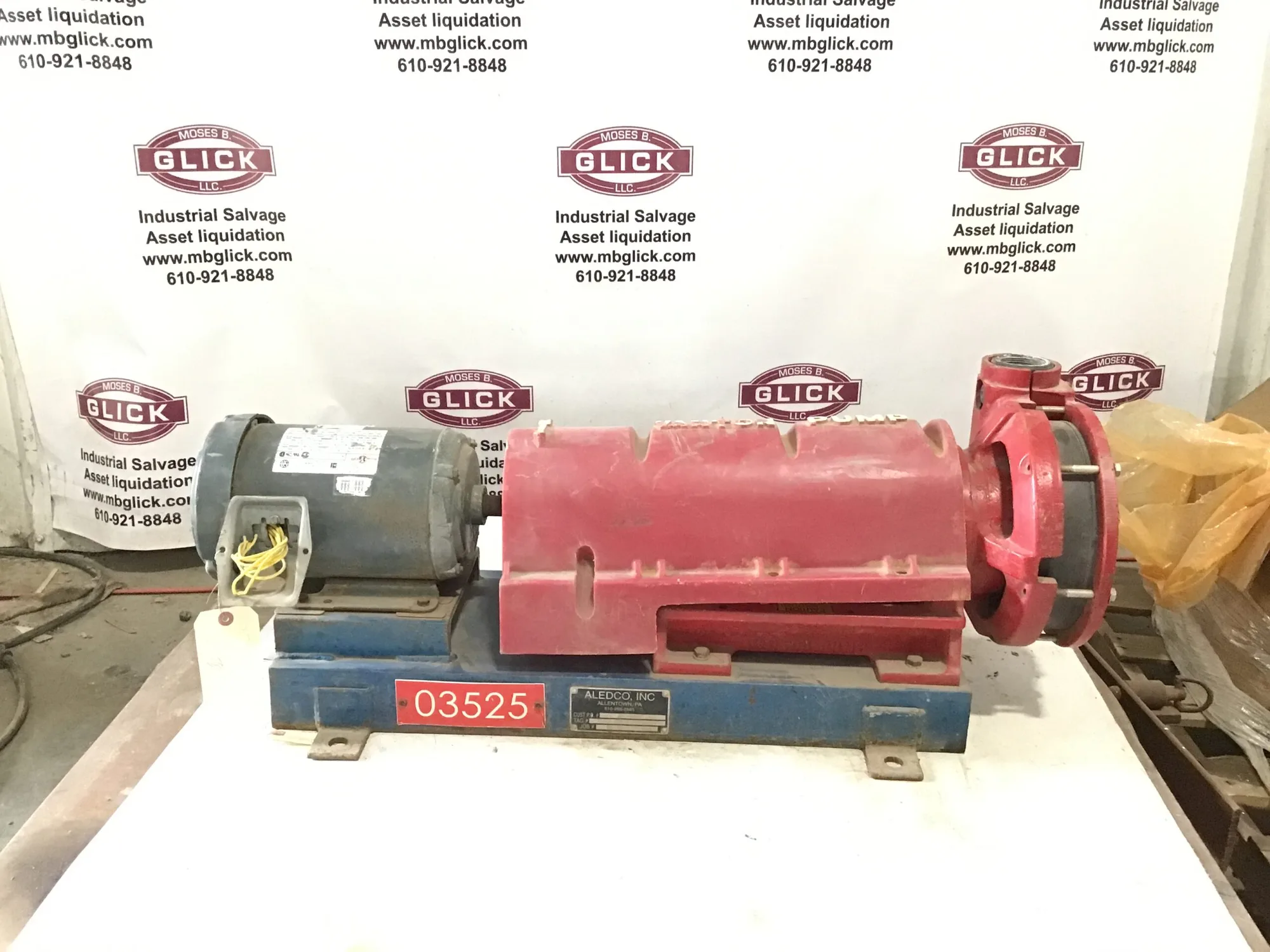 Vanton CG-PY1200E 3HP Plastic Chemical Centrifugal Pump 100GPM 1-1/2″ X 1-1/2″