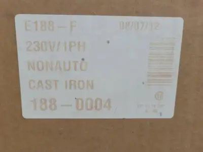 USED THERMALLY PR0TECTED E188