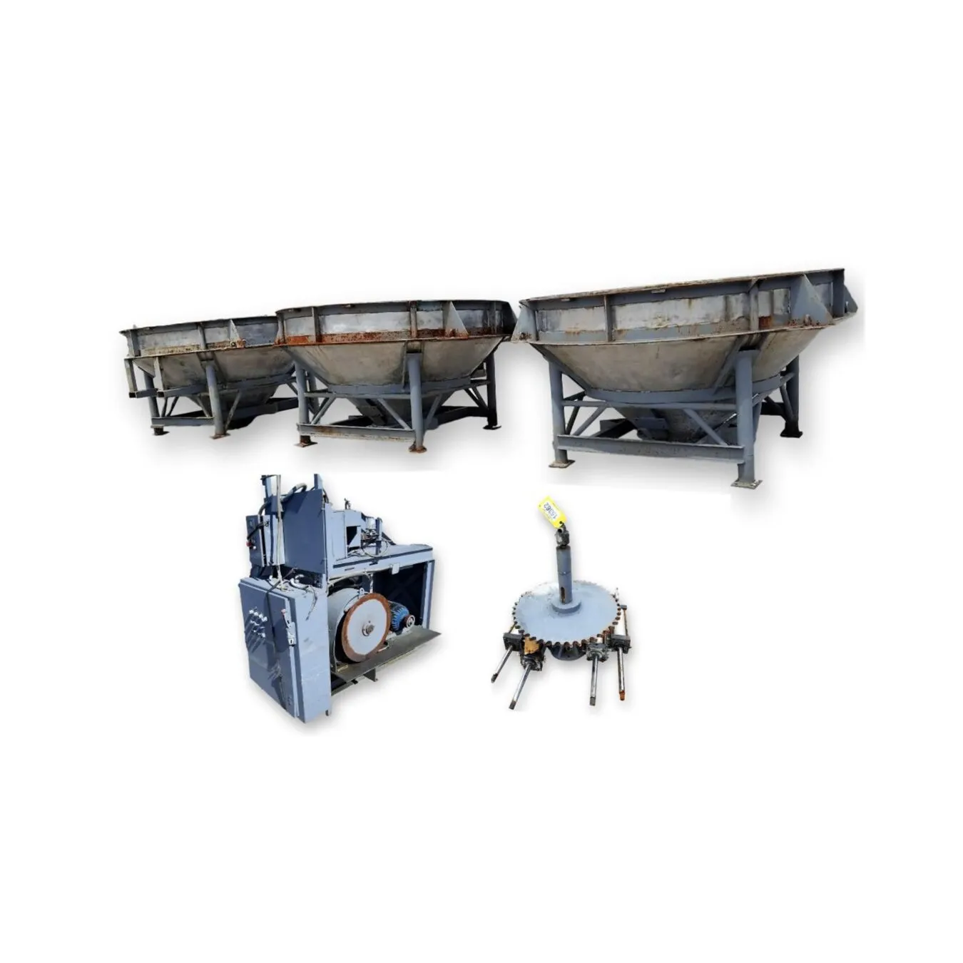 Used 75 Cu/Ft Gemco Double Cone Blender [PARTS]