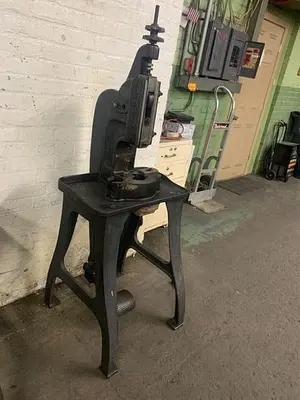 5902-510 Royersford Excelsior #10 / Famco, Metalworking, Forming & Stamping Punch Press / Foot Operated 2.5 Ton Kick Press