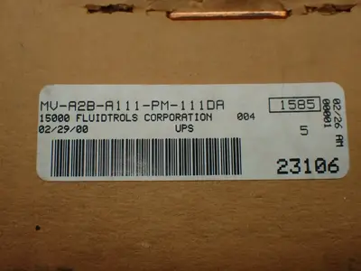 NEW MAC VALVES MVA2BA111PM111DA