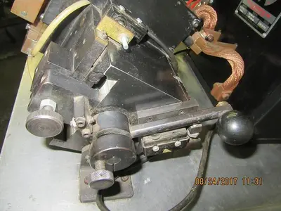 1975-300 JOYAL MDL. L1G-5 5KVA BUTT WELDER WITH JOYAL MICRO PROCESSOR WELDING CONTROL