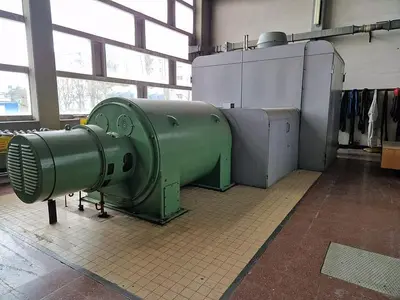 USED 1964 ELIN KR 25 STEAM TURBINE AND BOILER