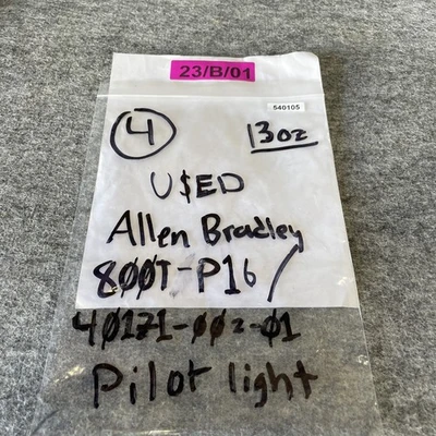 Used Allen-Bradley 800T-P16 Lighting California US | Davliegogo LLC #1729171
