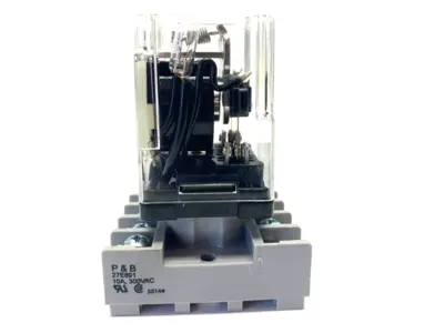 27E891,KRPA-11DN-24 | Potter & Brumfield KRPA-11DN-24 Relay w/ 27E891 Relay Socket - Used