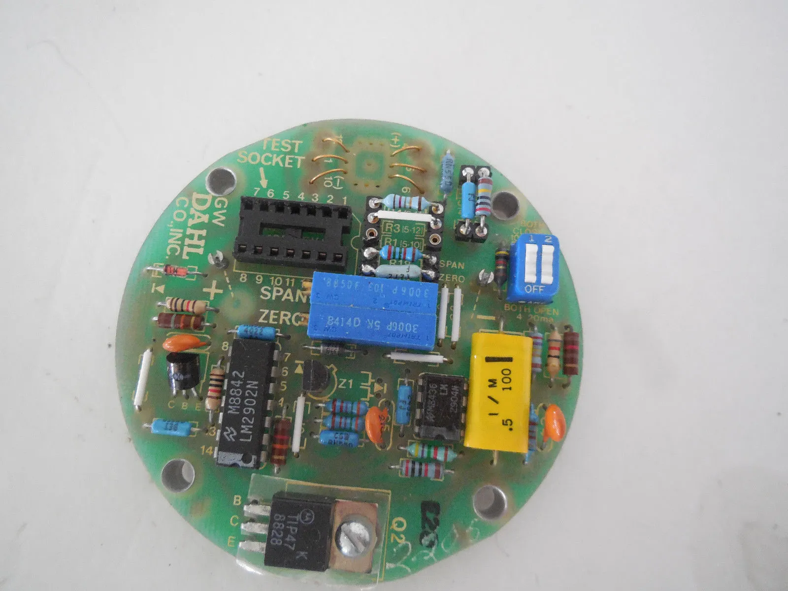 USED G.W. DAHL 6510000200500 CIRCUIT BOARD ASSY.