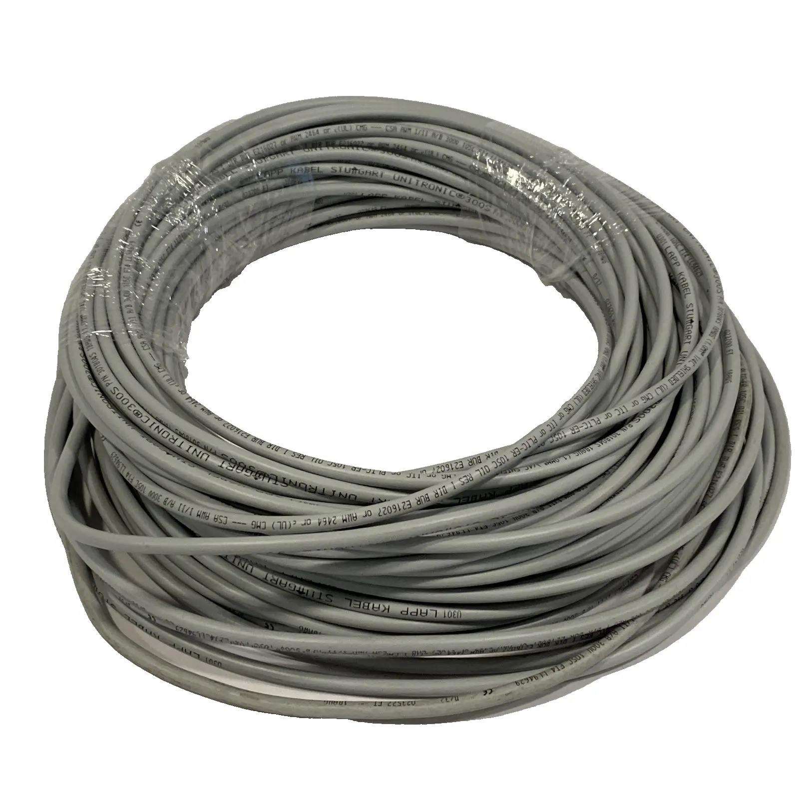 New | in-Stock LAPP 164 FEET - UNITRONIC 300 S 4C 18 AWG GRAY Cable & Wire | Maverick Industrial Sales #1113954