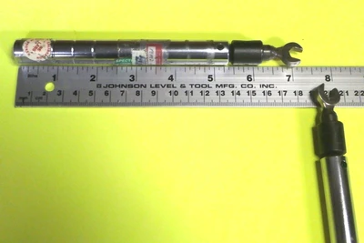 USED SET AT 8 IN/LB WRENCH