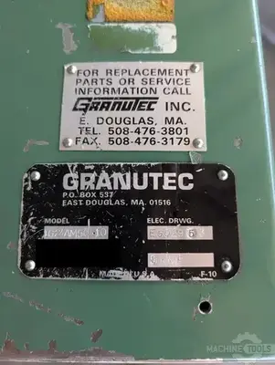 Used 2004 GRANUTEC TFG 1624 AM50 10 Granulators Arizona US | KD Machinery #1362654
