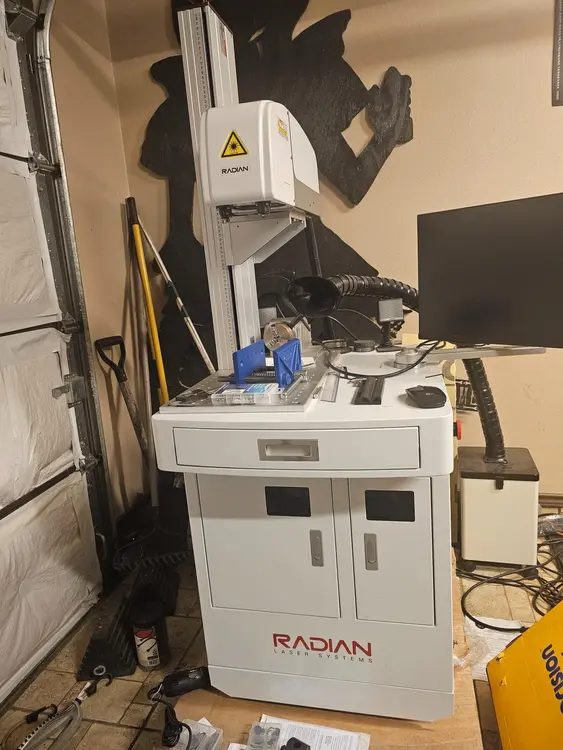 Used 2022 RADIAN OPEN FRAME Engravers Texas US | Revelation Machinery #404359