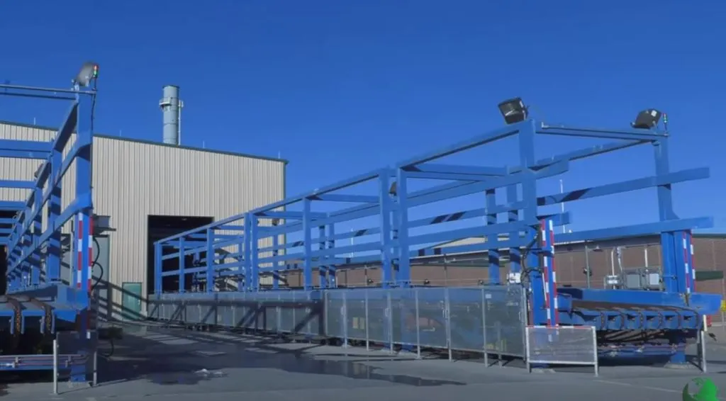 Biomass Bale Handling & Grinder System