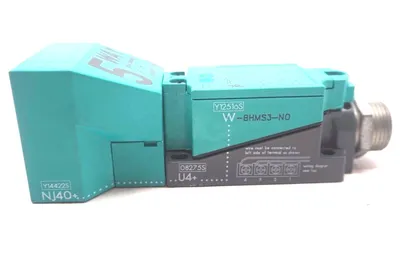 NEW PEPPERL & FUCH NJ40-U4-W-BHMS3-NO PROXIMITY SENSOR NJ40U4WBHMS3NO