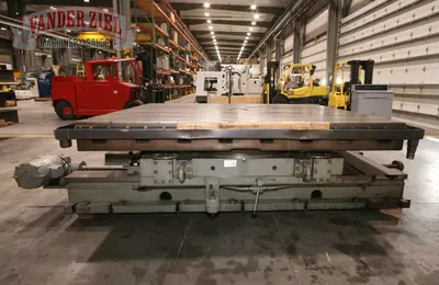 Giddings & Lewis 6' x 8' Air Lift Rotary Table