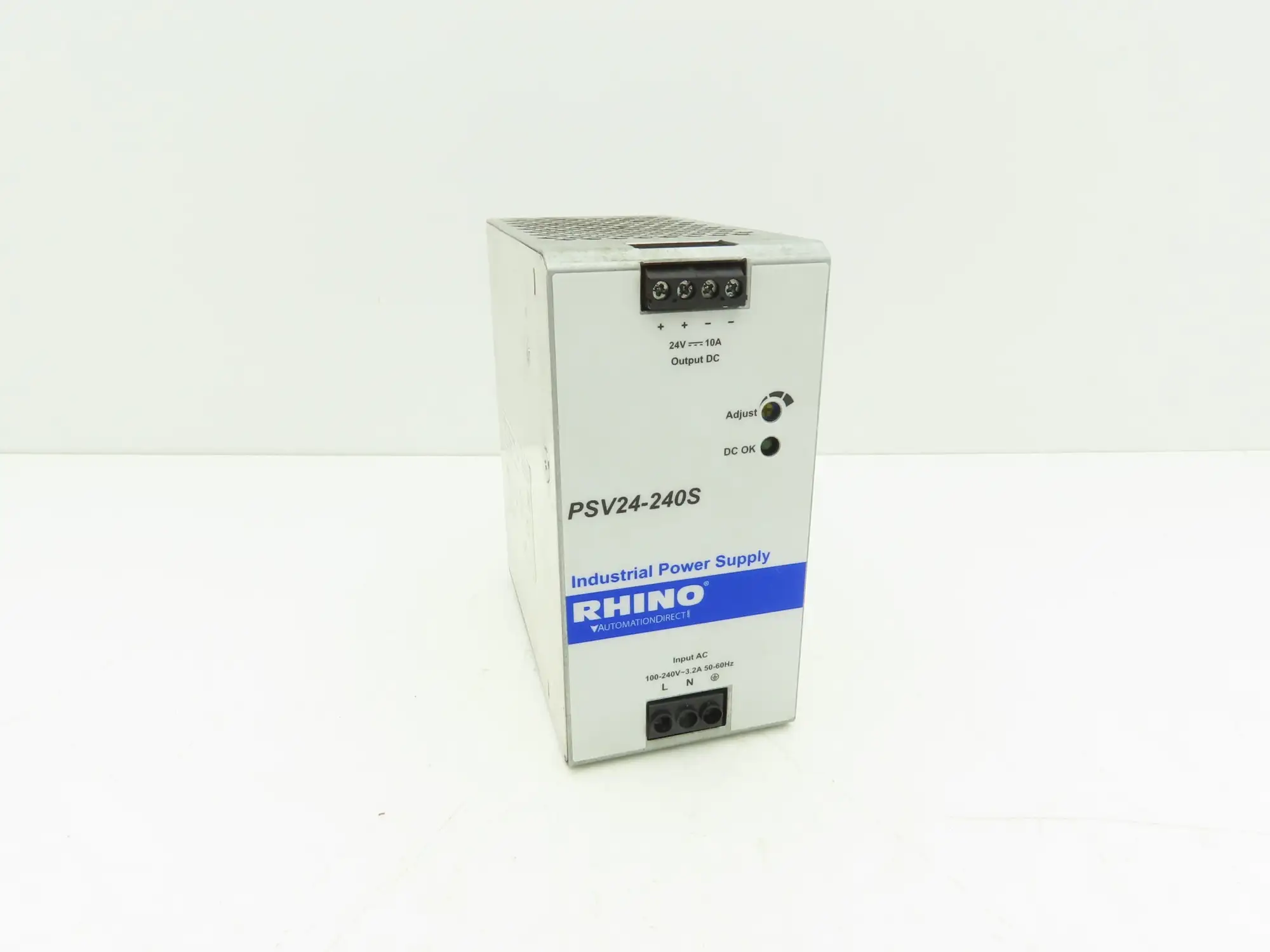 Rhino PSV24-240S PLC Power Supply 24VDC 10A 100-240V 1PH