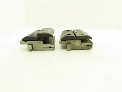 Brake Press Tool Holder Clamp With Two Holders 1/2" Tang Lot of 2