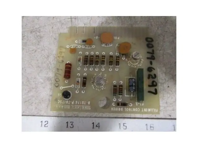 Sciaky Bros B-T8174 P-T8175C P-T8173C Filament Control