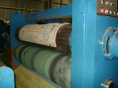 66″ x 85″ TCY 2 color Rotary Die Cutter