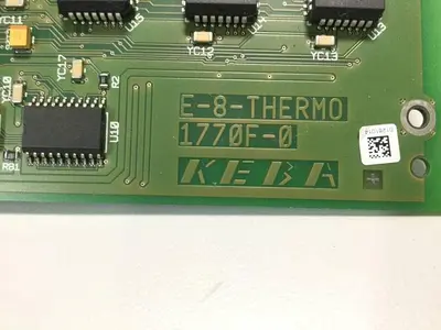 USED KEBA E-8-THERMO 1770F-0