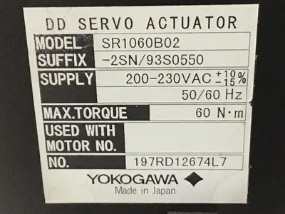 USED YOKOGAWA SR1060B02