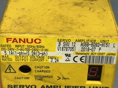 Used FANUC A06B6093H151 Servo Drives Ohio US | HGR 24 #1291903