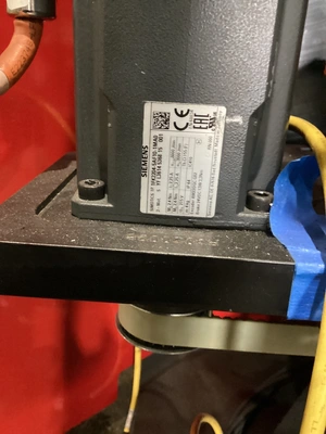 Rotary Indexing Table w/ Perforated Downdraft Surface for Welding/Assembly USED