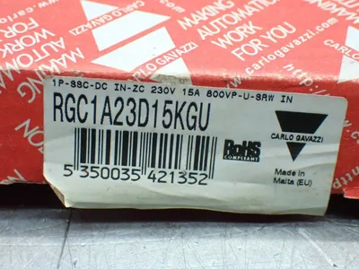 New | in-Stock CARLO GAVAZZI RGC1A23D15KGU Relays & Switches | HGR 24 #739767