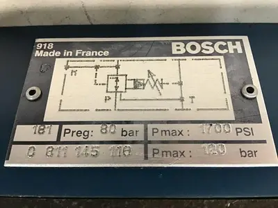 USED BOSCH 081WV10P1V1012WS024/00D51