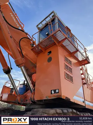 Used 1999 HITACHI EX1800-3 Excavators Oklahoma US | Proxy Equipment #1381934