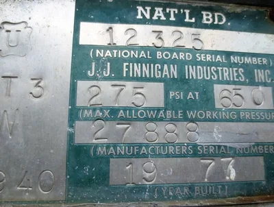 USED 1977 HYDRO CHEM 25,000 SCFH
