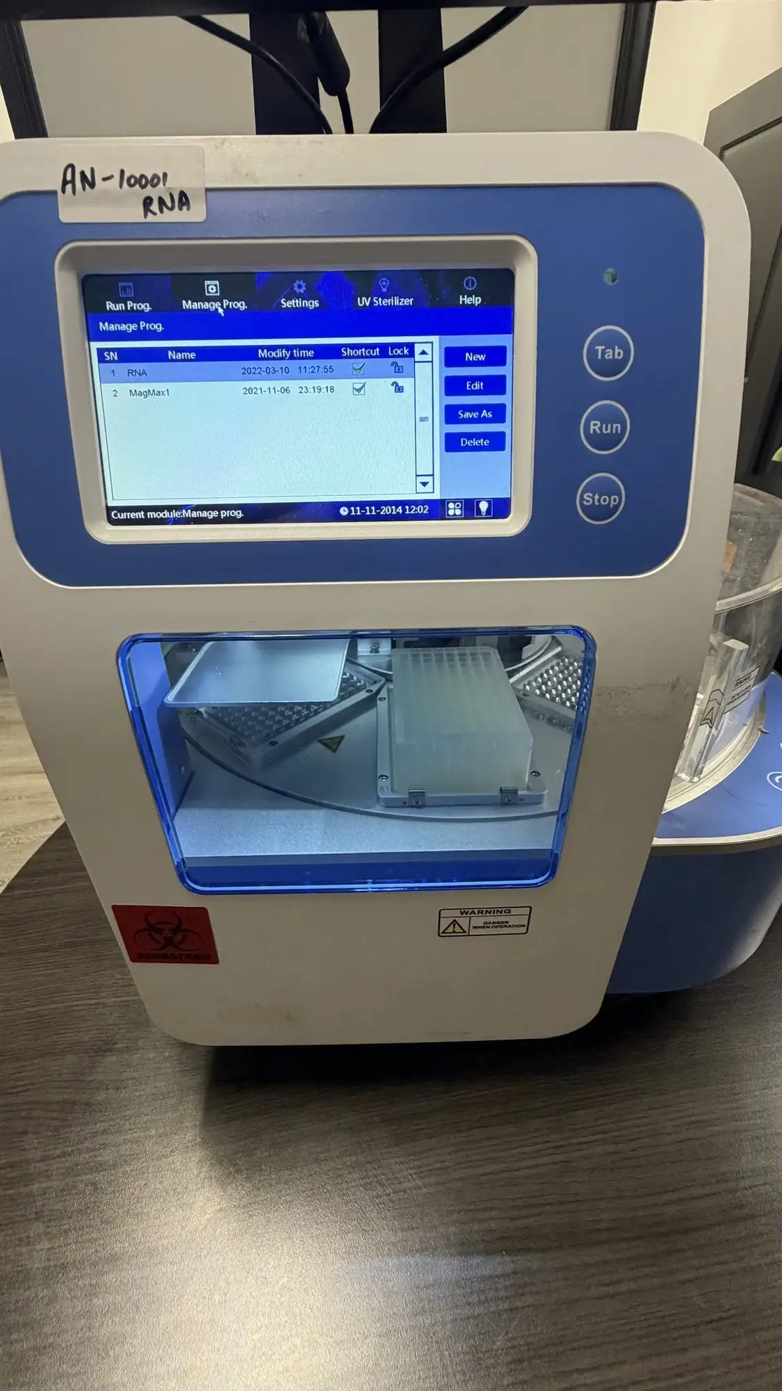 Used Unknown Automated Nucleic Acid Extractor Sample Preparation Texas US | PT Medical Technologies #1458725