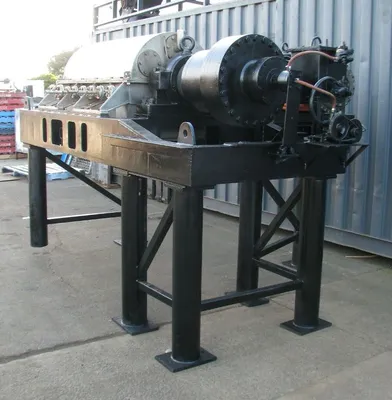 Krauss-Maffei KVZ-431 decanter centrifuge, 316SS.