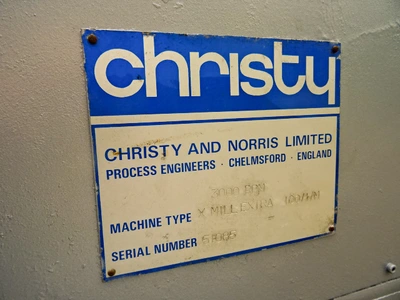 Christy Norris M/S  Hammer mill Type X Millextra 100 /I/m  90 kw