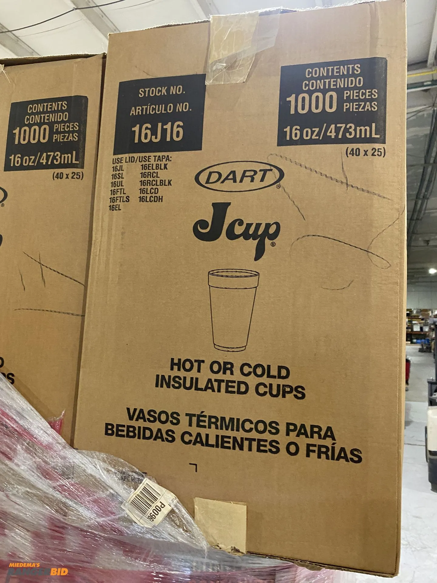 Used DART J CUP Food Preparation & Supplies Michigan US | Miedema Asset Management Group #1437170