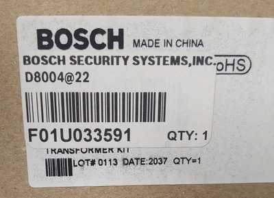 NEW Bosch D8004