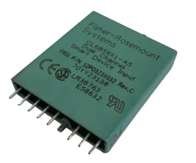 USED FISHER-ROSEMOUNT 12P0323X032 INPUT MODULE REV. C LOT OF 5