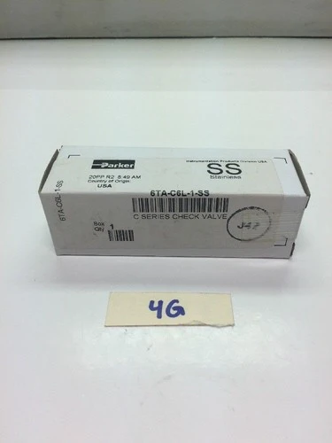 NEW PARKER 6TA-C6L-1-SS