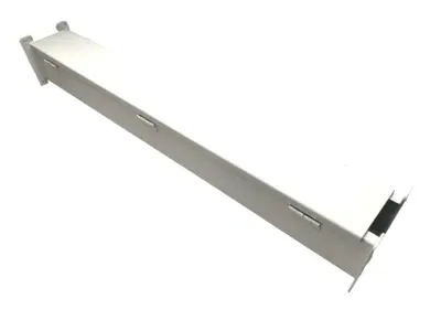 USED HOFFMAN NVENT WIREWAY 4X4X36 TYPE 12 LAY-IN HINGED COVER STEEL