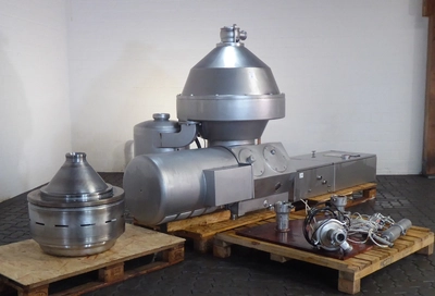 Alfa-Laval BBRPX 714 HGV-34C bacteria separator, 316SS.